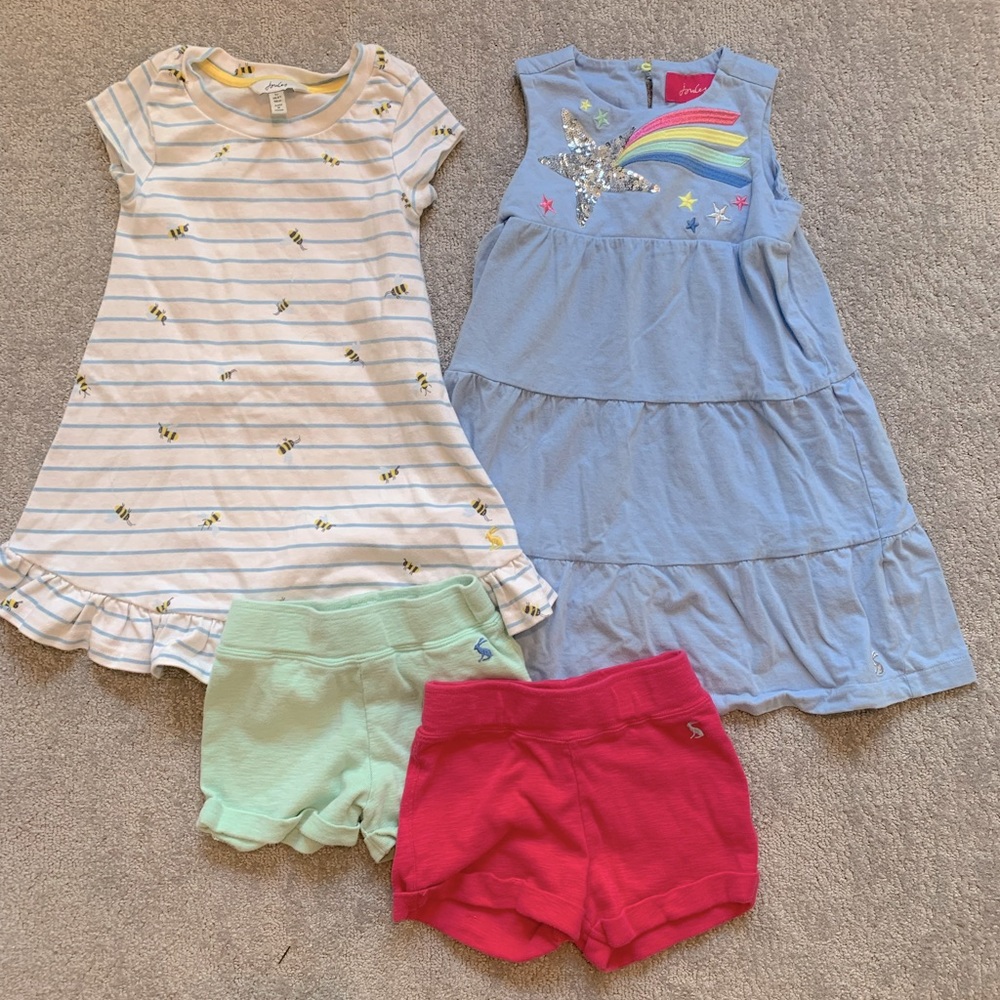 Joules USA summer bundle! Nearly new dresses and shorts
